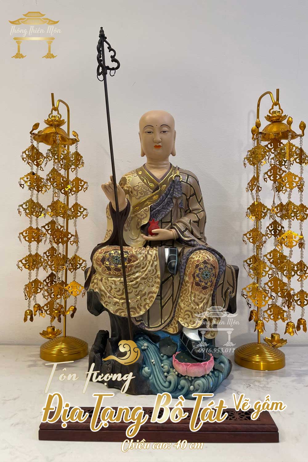 Tượng Mục Kiền Liên, Kích thước 40cm