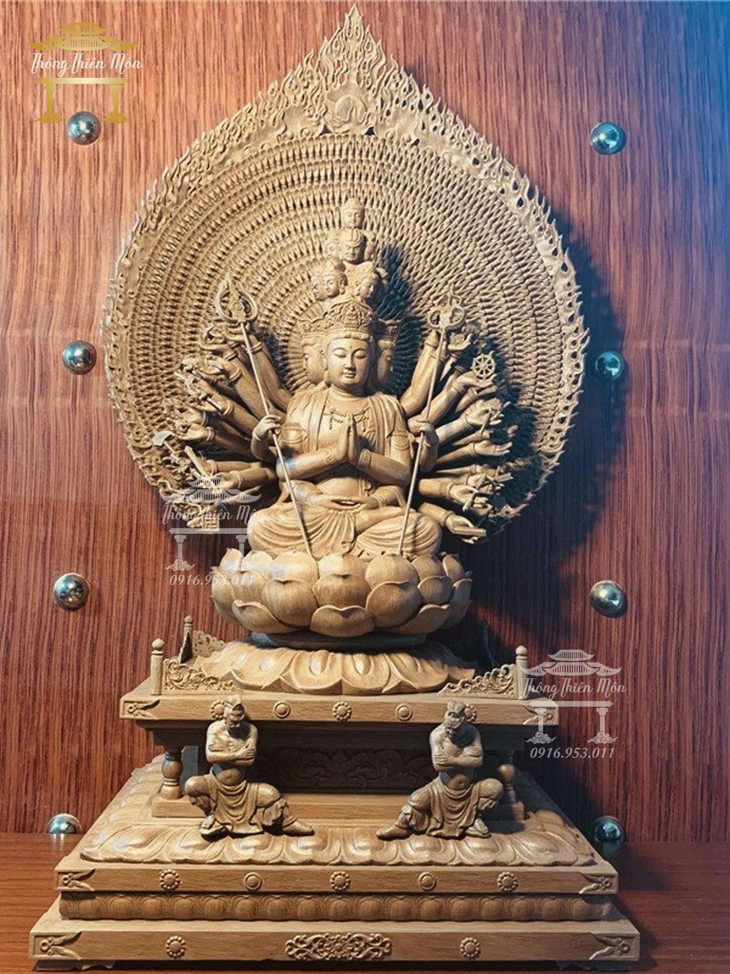 Tượng thiên thủ thiên nhãn kích thước theo yêu cầu