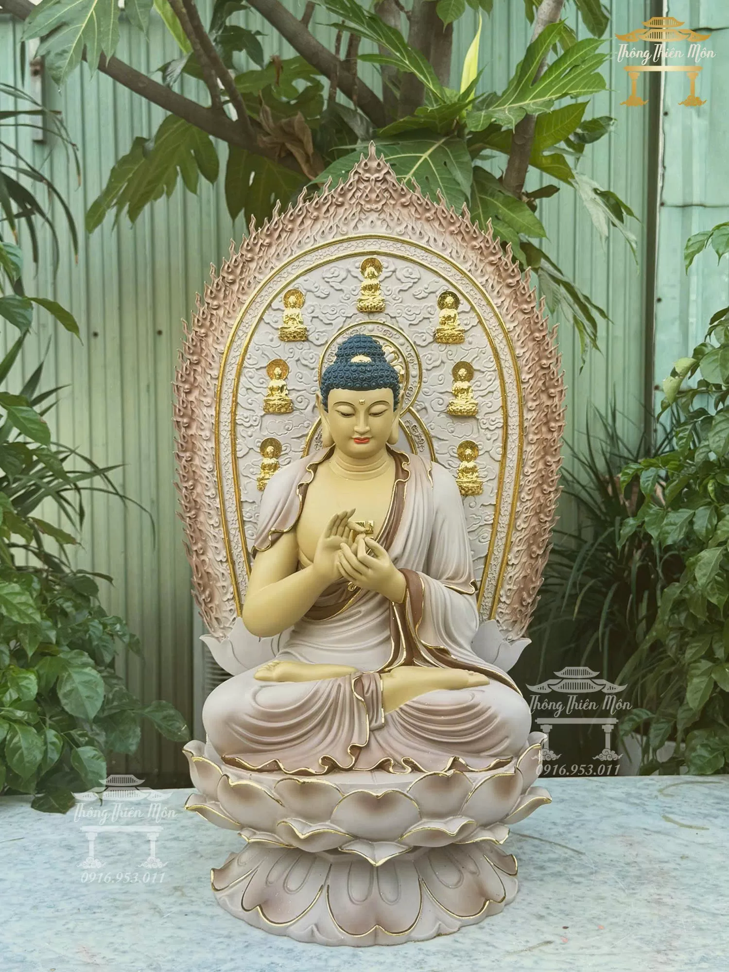 Tôn tượng Dược Sư sơn khoáng, Kích thước 65cm