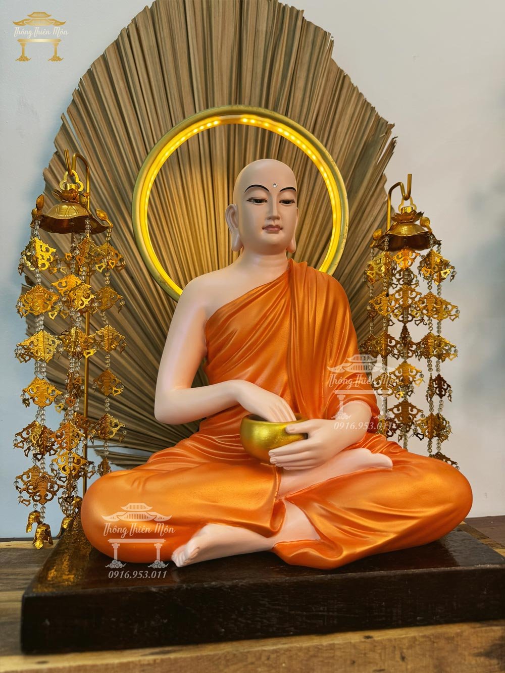 Tôn tượng Sivali, kích thước 30cm