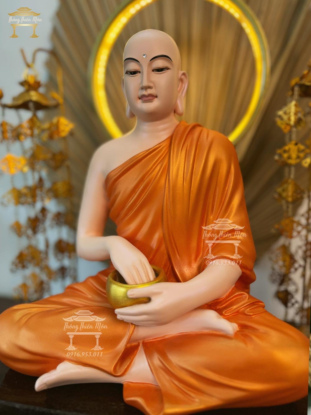 Tôn tượng Sivali, kích thước 30cm