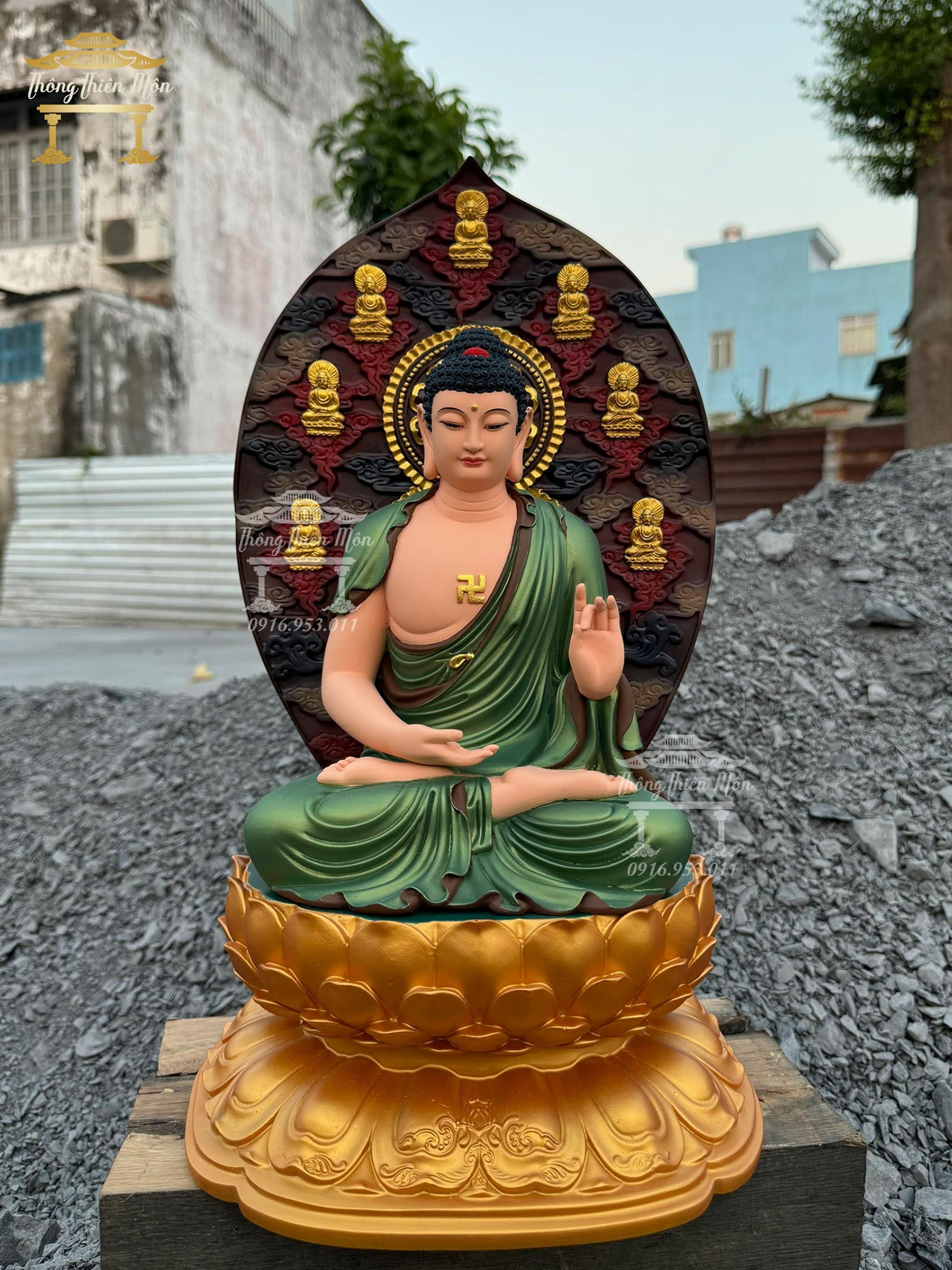 Tôn tượng, kích thước tổng thể 45cm