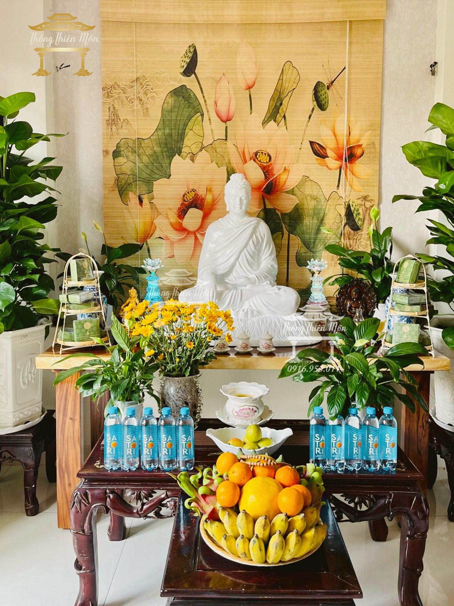 Tôn tượng Bổn Sư Thích Ca _Kích thước 85cm