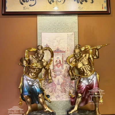 Tôn tượng Kim Cang Mật Tích, Kích thước 85cm