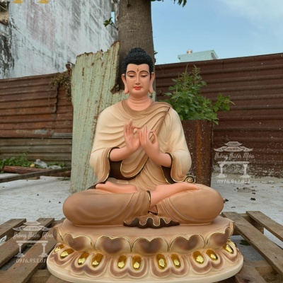 Tôn tượng Bổn Sư Thích Ca Ấn Chuyển Pháp Luân - Kích thước 70cm